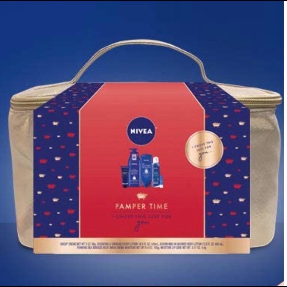 NIVEA Pamper Time Gift Set - 5 Piece Luxury